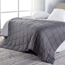 Load image into Gallery viewer, Tranquility Weighted Blanket  12lb (5.5kg) with 100% Bamboo Removable Cover
