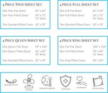Load image into Gallery viewer, Bamboo Luxury Sheet Set (4 piece Set)